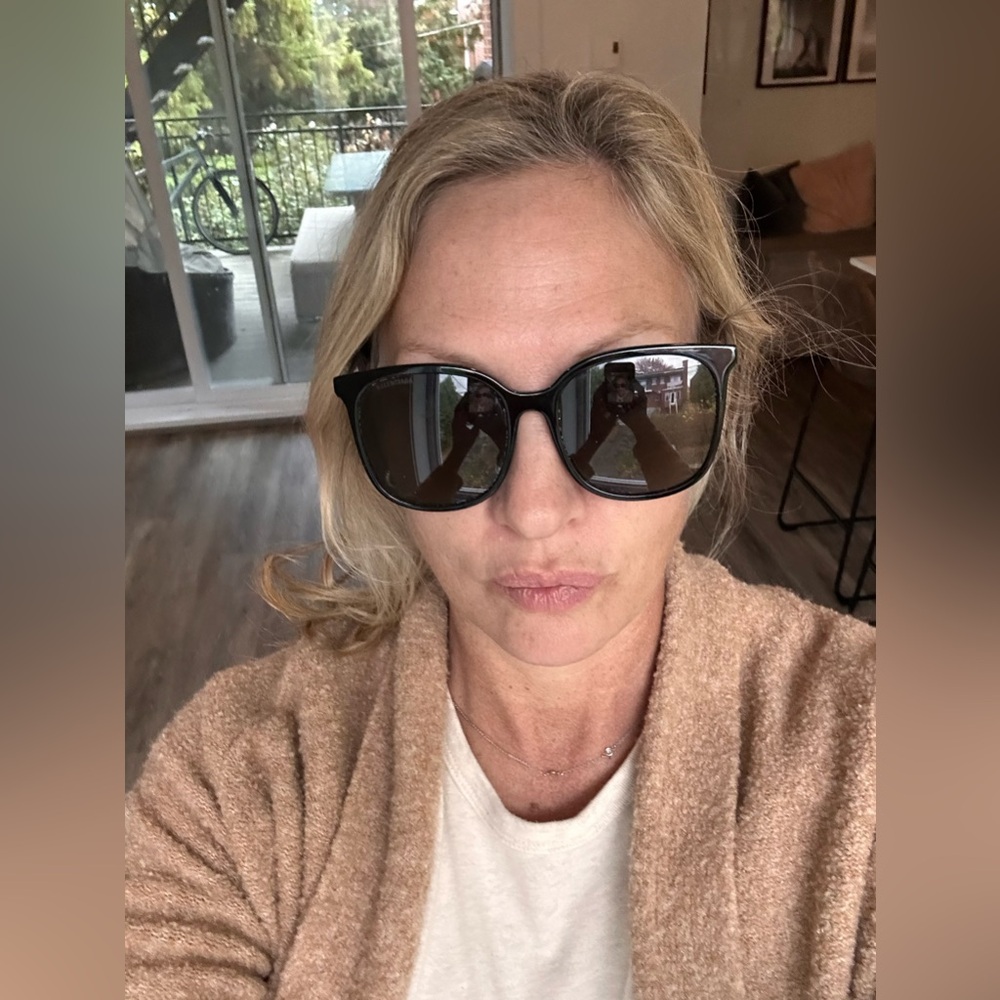 Balenciaga Black Sunglasses